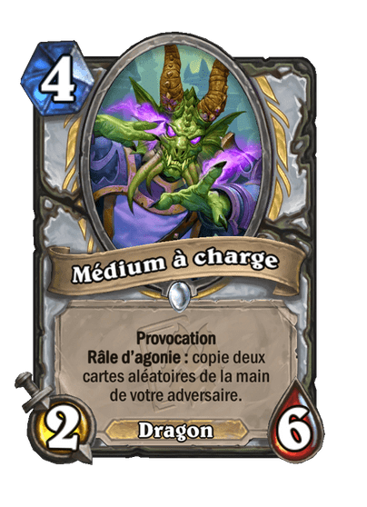 Médium à charge