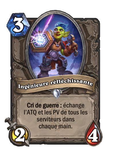 Ingénieure réfléchissante