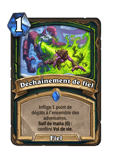 Déchaînement de fiel