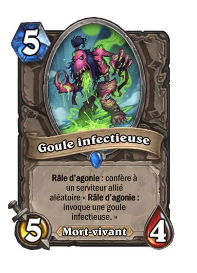Goule infectieuse