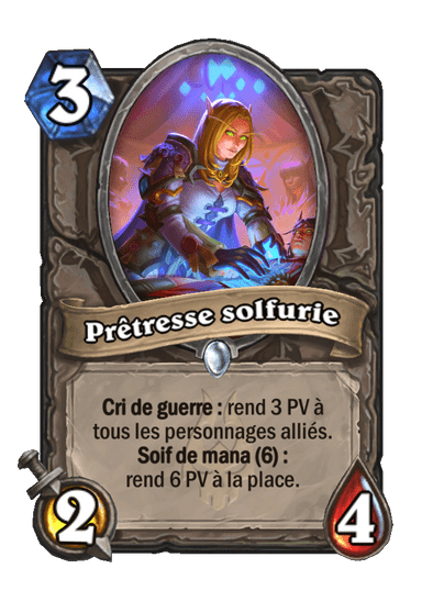 Prêtresse solfurie