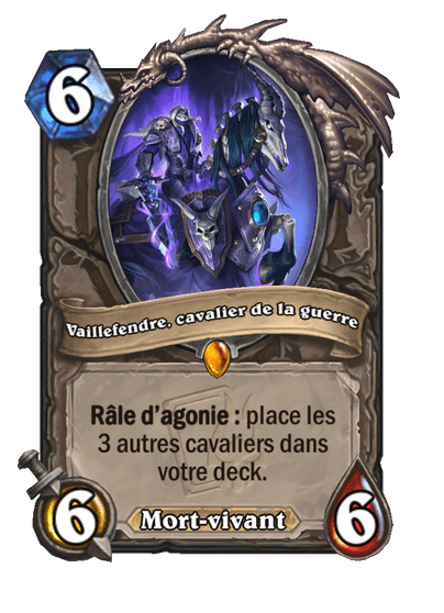 Vaillefendre, cavalier de la guerre