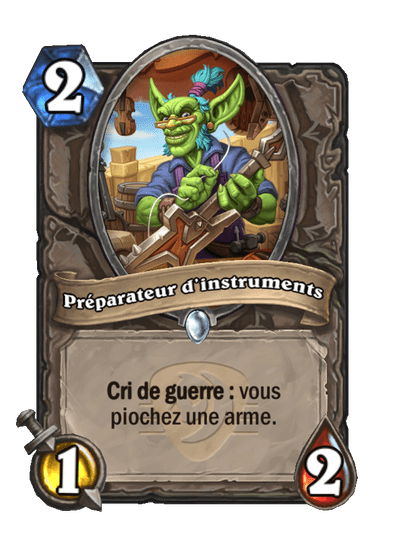 Préparateur d’instruments
