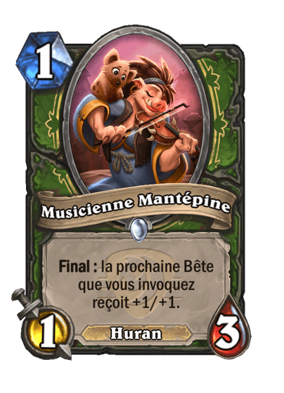 Musicienne Mantépine