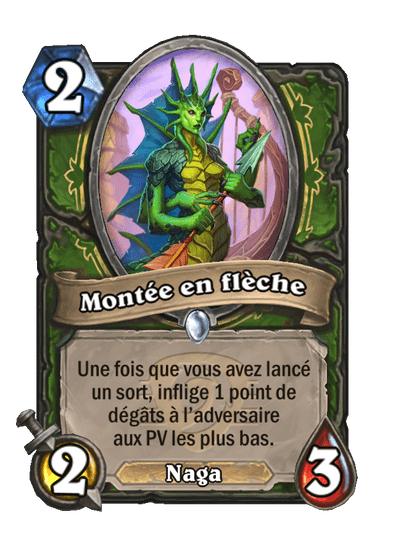 Montée en flèche