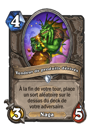 Vendeur de produits dérivés
