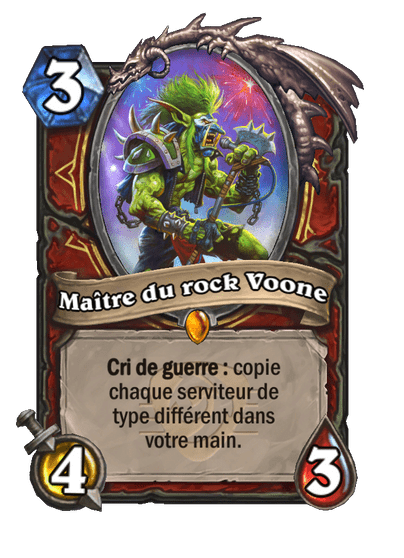 Maître du rock Voone