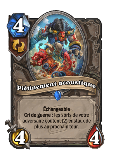 Piétinement acoustique