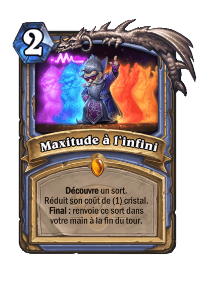 Maxitude à l’infini