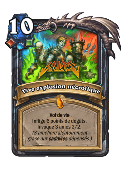 Vive explosion nécrotique