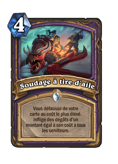 Soudage à tire-d’aile