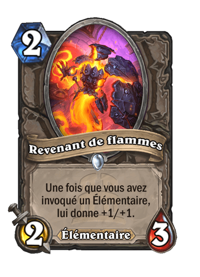Revenant de flammes