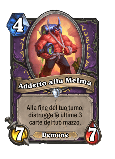 Addetto alla Melma