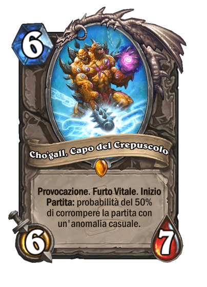 Cho'gall, Capo del Crepuscolo