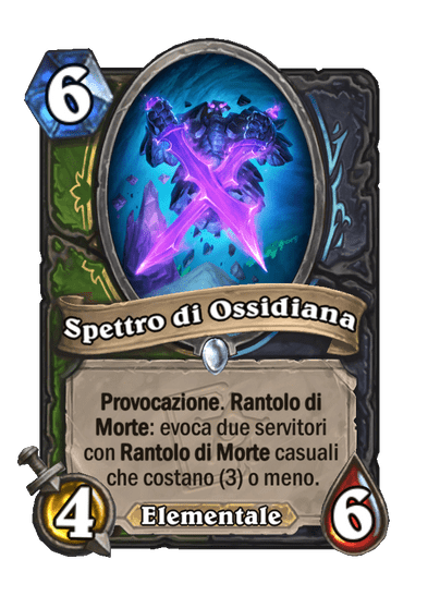 Spettro di Ossidiana