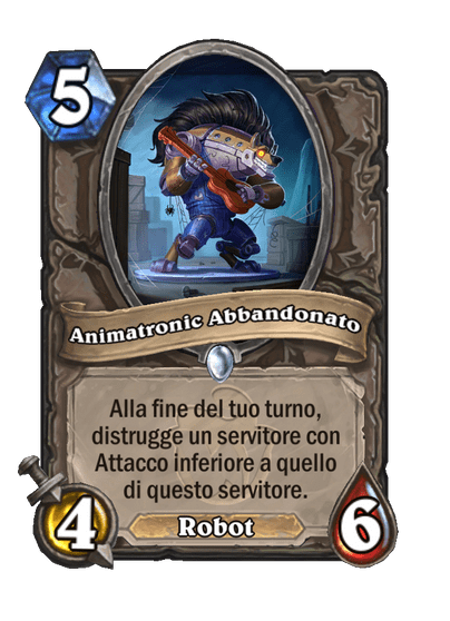 Animatronic Abbandonato