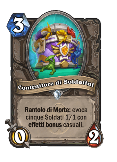 Contenitore di Soldatini