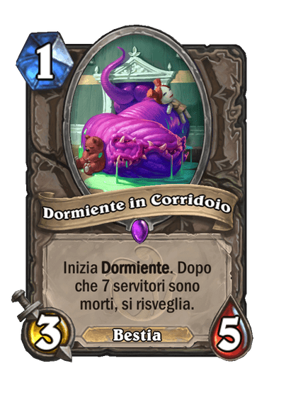 Dormiente in Corridoio