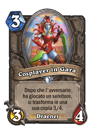 Cosplayer in Gara