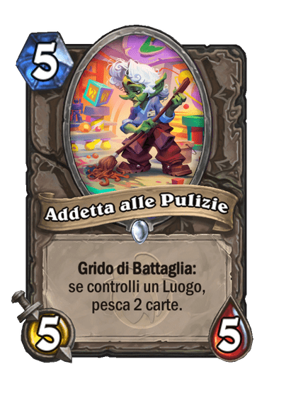 Addetta alle Pulizie