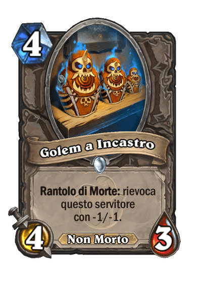 Golem a Incastro
