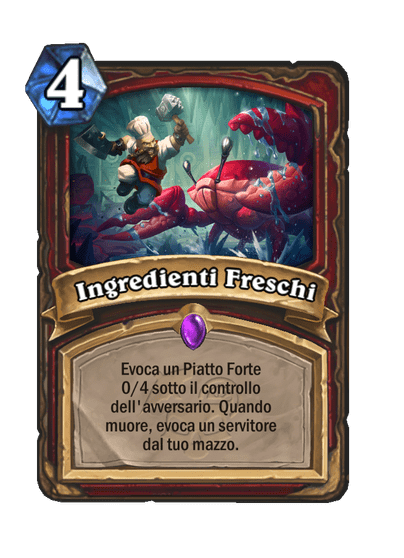 Ingredienti Freschi