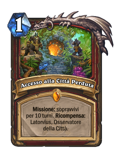 Accesso alla Città Perduta