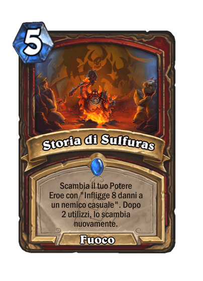 Storia di Sulfuras