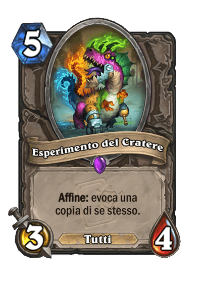 Esperimento del Cratere