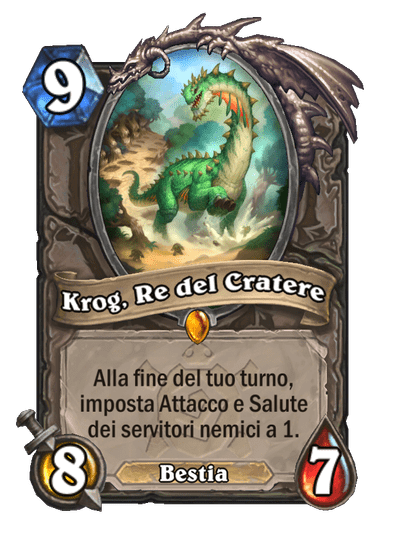 Krog, Re del Cratere
