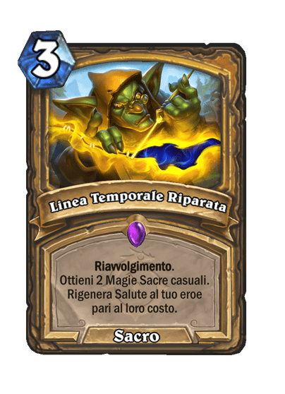 Linea Temporale Riparata