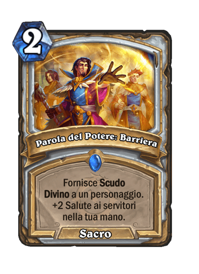Parola del Potere: Barriera