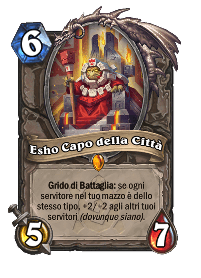Esho Capo della Città