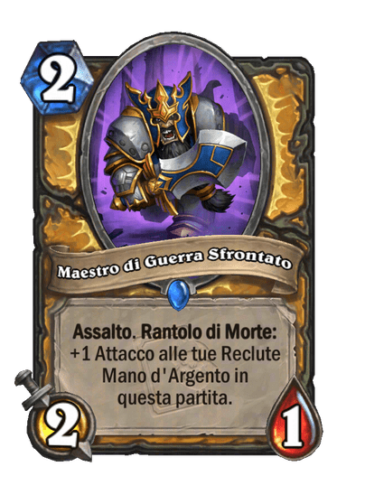 Maestro di Guerra Sfrontato