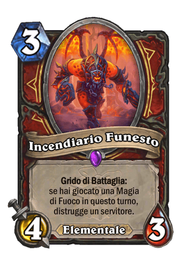 Incendiario Funesto