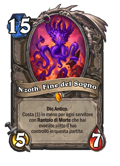 N'zoth, Fine del Sogno