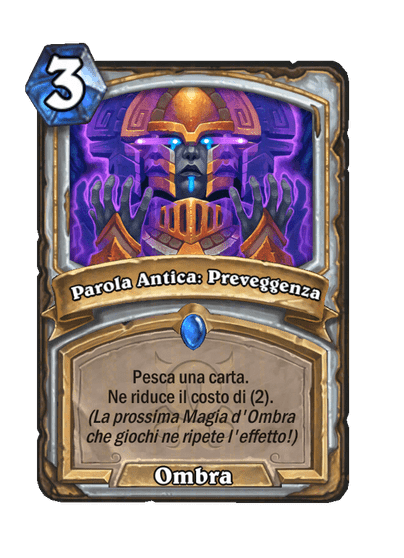 Parola Antica: Preveggenza