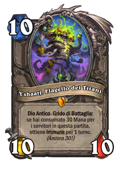 Y'shaarj, Flagello dei Titani