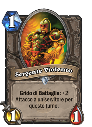 Sergente Violento (Retaggio)