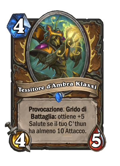 Tessitore d'Ambra Klaxxi