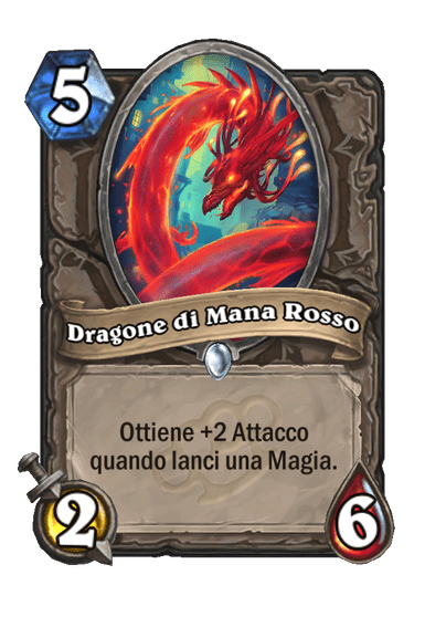 Dragone di Mana Rosso