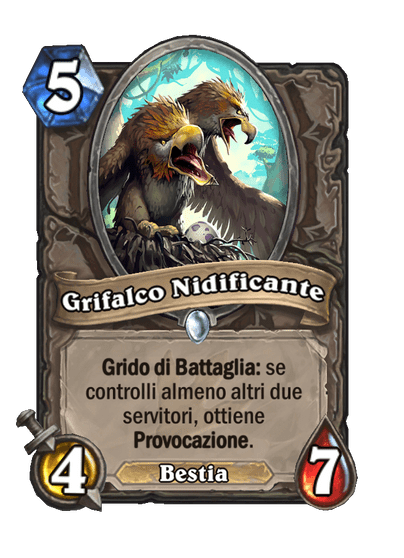 Grifalco Nidificante
