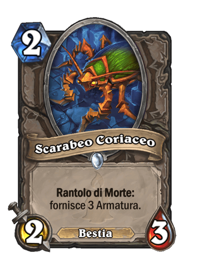 Scarabeo Coriaceo