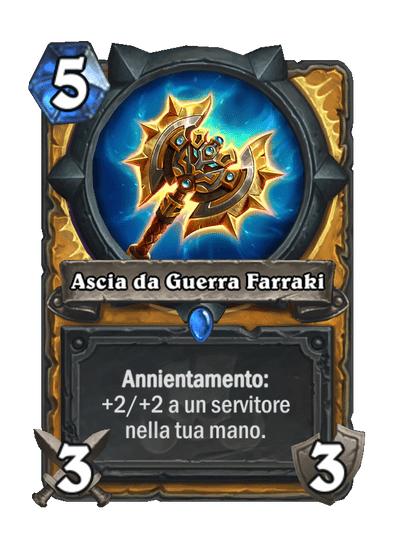 Ascia da Guerra Farraki