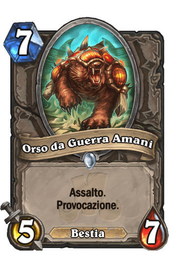 Orso da Guerra Amani