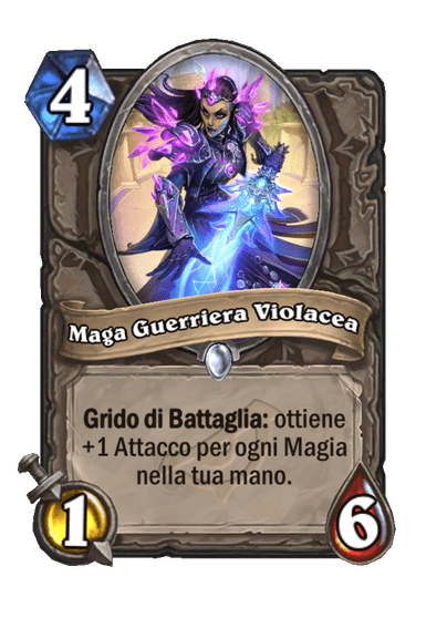 Maga Guerriera Violacea