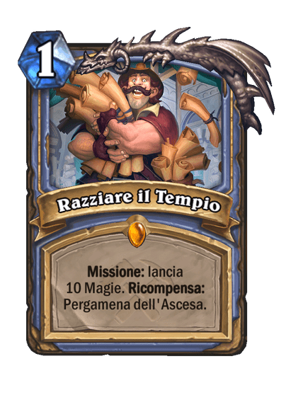 Razziare il Tempio