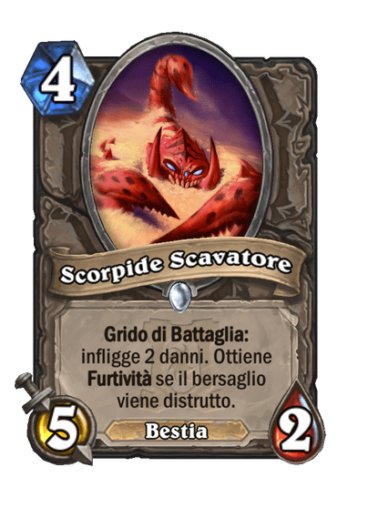 Scorpide Scavatore