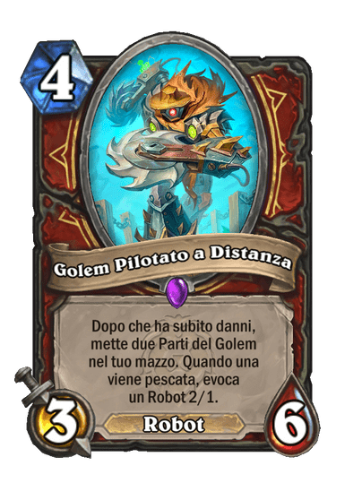 Golem Pilotato a Distanza