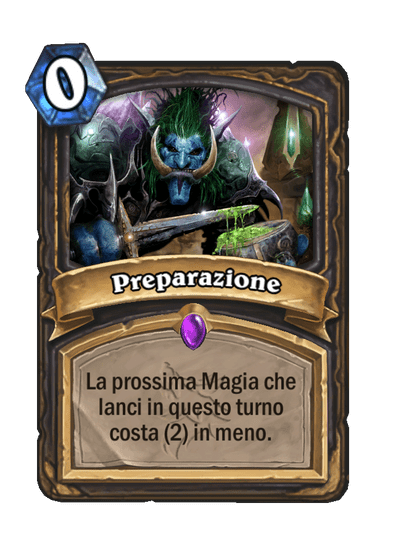 Preparazione (Principale)